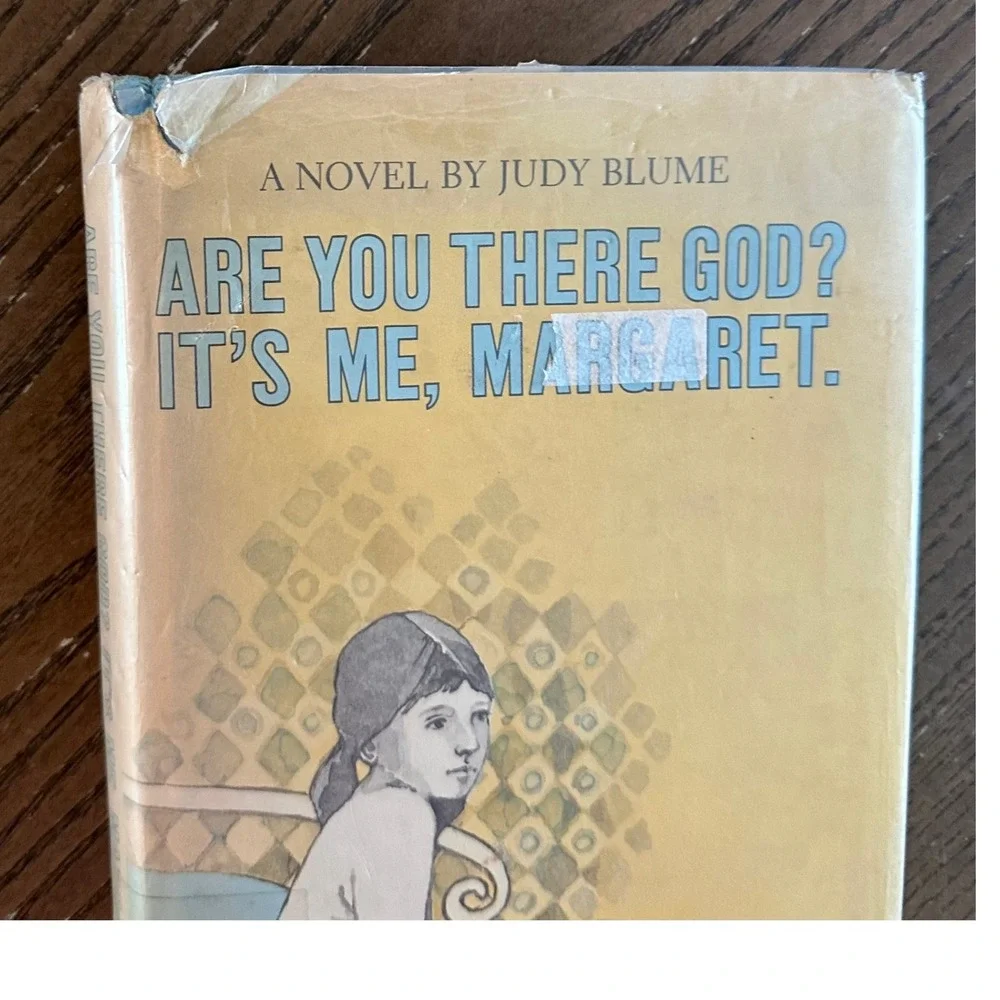 Judy Blume Are You There God? It's Me, Margaret. Vintage Hardcover Library Book